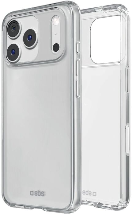 SBS Skinny iPhone 18/17 Pro símahulstur - Glært