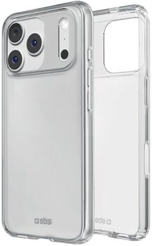 SBS Skinny iPhone 18/17 Pro símahulstur - Glært