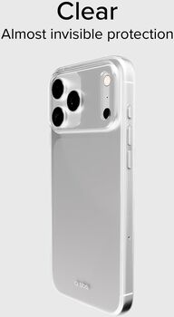 SBS Skinny iPhone 18/17 Pro símahulstur - Glært