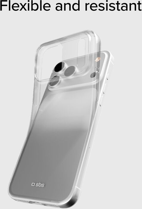 SBS Skinny iPhone 18/17 Pro Max símahulstur - Glært