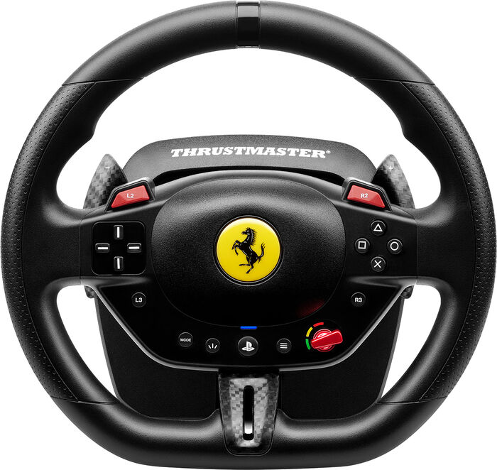 Thrustmaster T98-P Ferrari 296 GTB stýri og pedalar - Svart