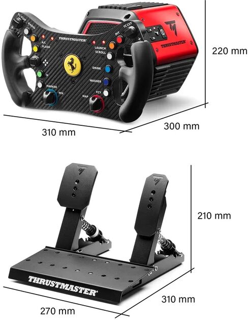 Thrustmaster T818 Ferrari 488 GT3 Direct Drive stýrissett