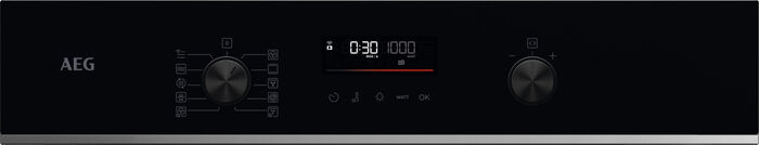 AEG veggofn/örbylgjuofn TK6NK501B - Svartur