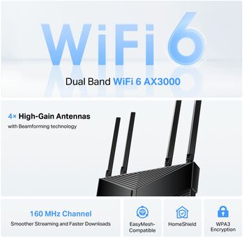 TP-Link Archer AX58 AX 3000 netbeinir