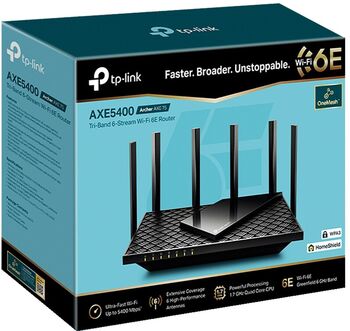 TP-Link AXE5400 Archer AXE75 netbeinir 
