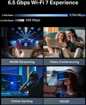 TP-Link Archer BE400 WiFi 7 netbeinir