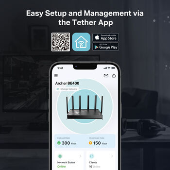 TP-Link Archer BE400 WiFi 7 netbeinir