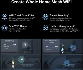 TP-Link Archer BE400 WiFi 7 netbeinir
