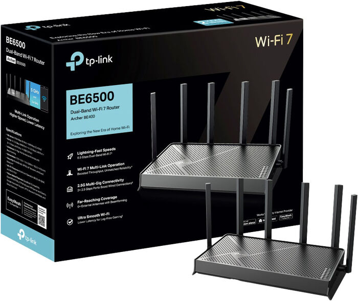 TP-Link Archer BE400 WiFi 7 netbeinir