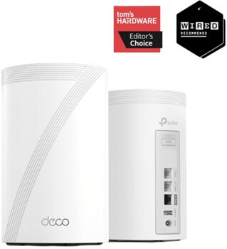 TP-Link Deco BE68 Wi-Fi 7 Mesh netkerfi - 2 í pakka
