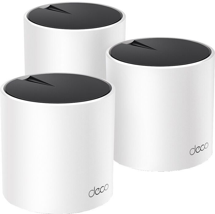 TP-Link Deco X55 mesh Wi-Fi 6 netkerfi - 3 í pakka