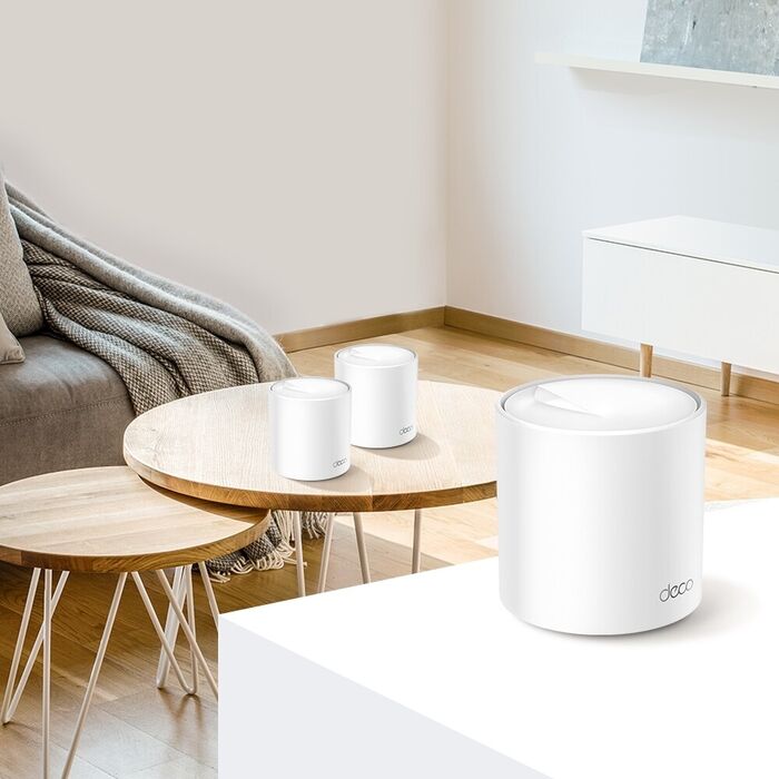 TP-Link Deco X60 V3.2 mesh Wi-Fi 6 netkerfi - 3 í pakka 