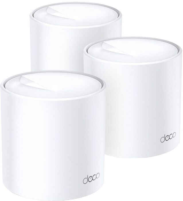 TP-Link Deco X60 V3.2 mesh Wi-Fi 6 netkerfi - 3 í pakka 