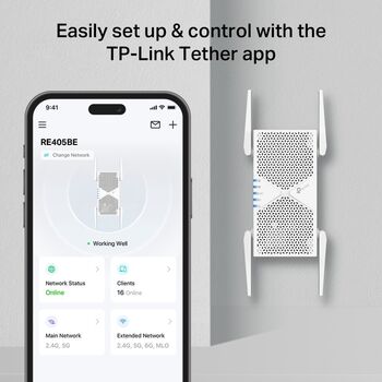 TP-Link RE405BE endurvarpi