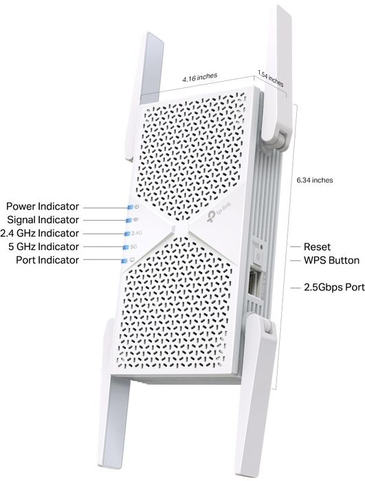 TP-Link RE405BE endurvarpi
