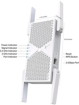 TP-Link RE405BE endurvarpi