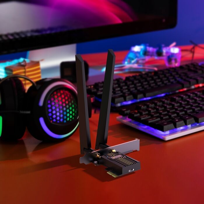 TP-Link TBE400E WiFi 7 PCIe netkort