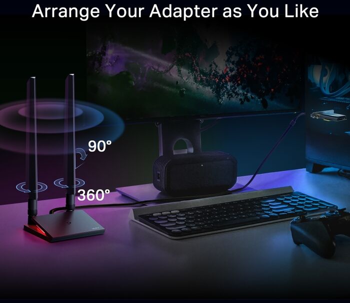 TP-Link TBE550E WiFi 7 PCIe netkort