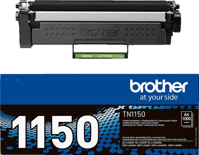 Brother TN-1150 dufthylki - Svart