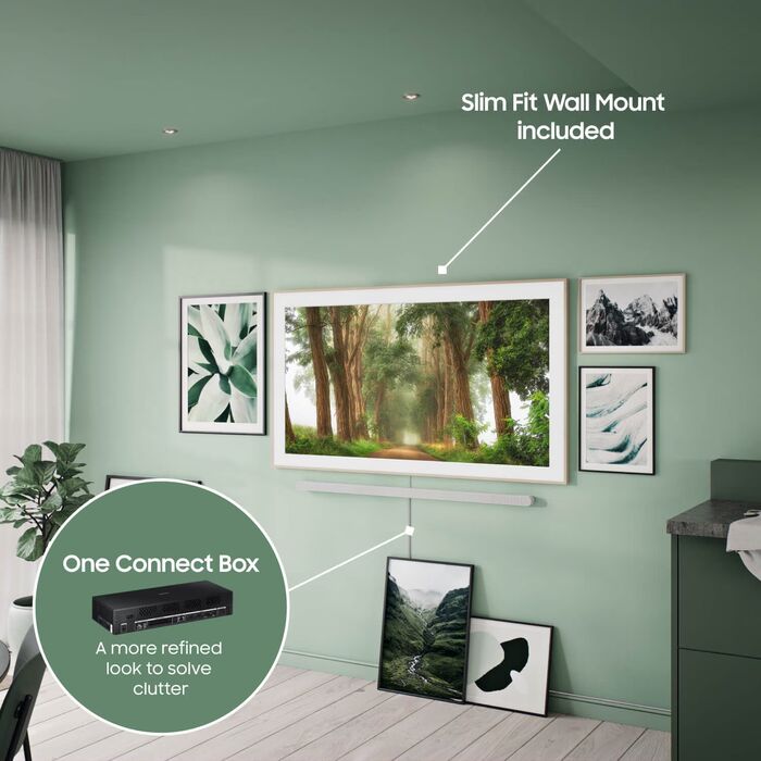 Samsung 43" The Frame QLED sjónvarp (2024)