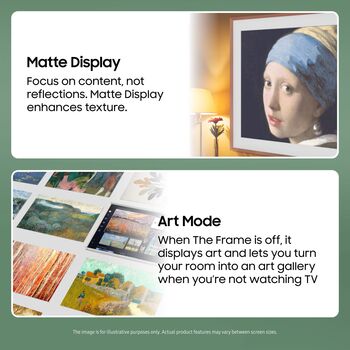 Samsung 43" The Frame QLED sjónvarp (2024)