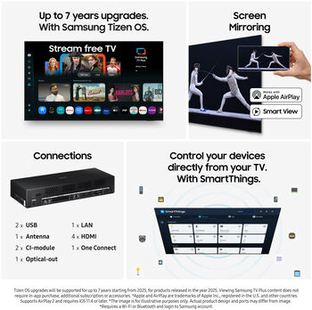 Samsung 43" The Frame QLED sjónvarp (2025)