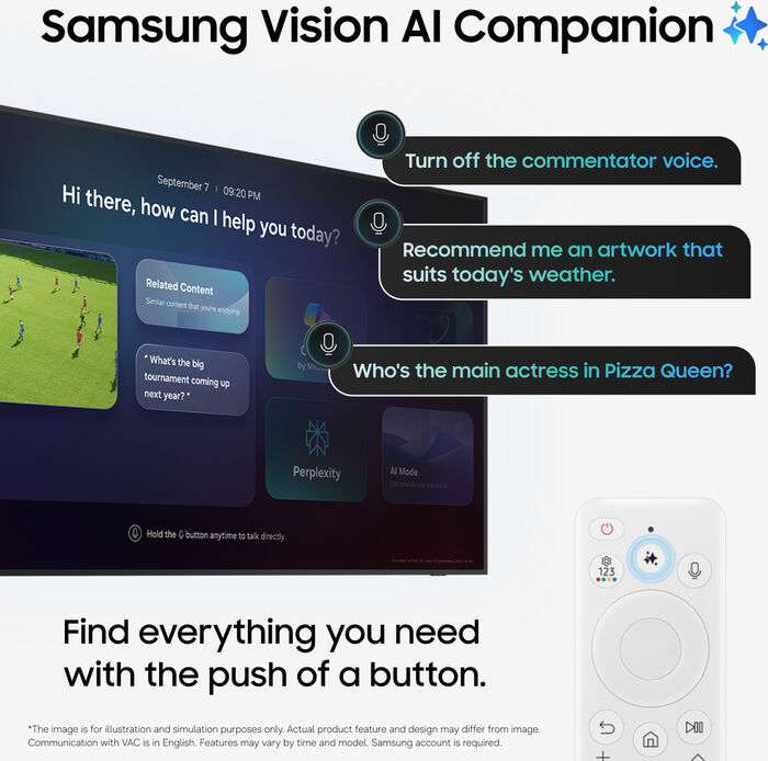 Samsung 43" The Frame QLED sjónvarp (2026)