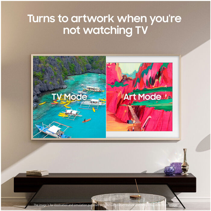 Samsung 50" The Frame QLED sjónvarp (2025)