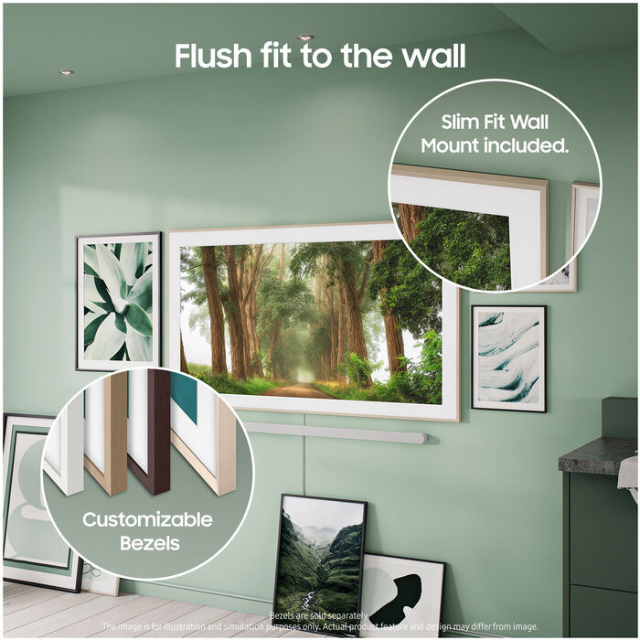 Samsung 50" The Frame QLED sjónvarp (2025)