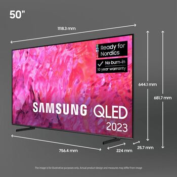 Samsung 50" Q68C QLED sjónvarp (2023) 