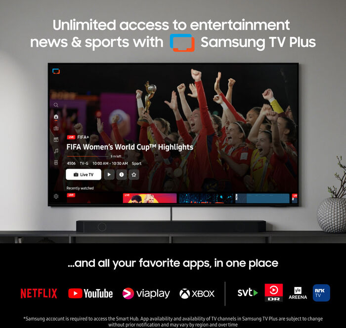 Samsung 50" Q80D QLED sjónvarp (2024)