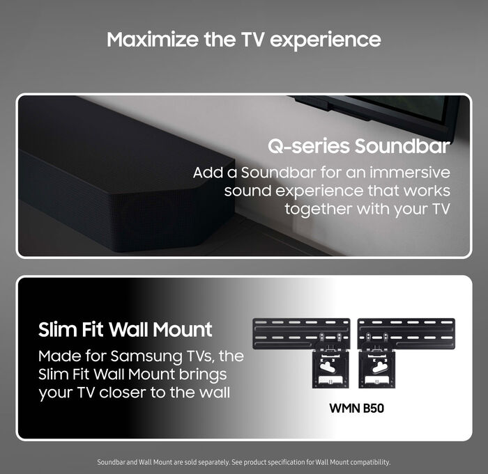 Samsung 50" Q80D QLED sjónvarp (2024)