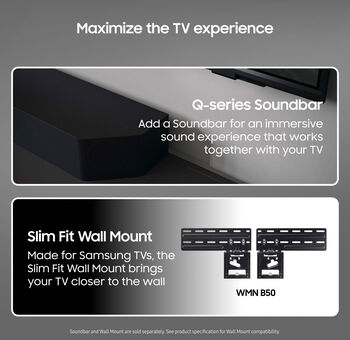 Samsung 50" Q80D QLED sjónvarp (2024)