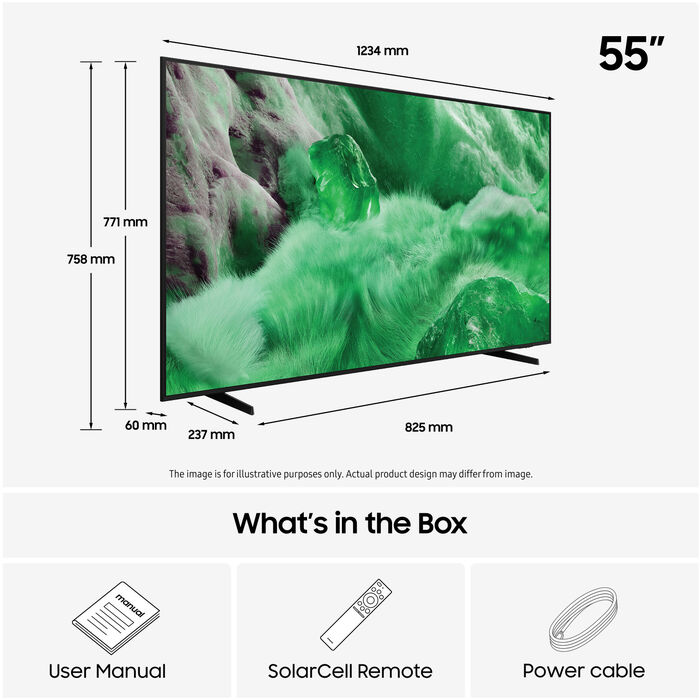 Samsung 55" Q7F3 QLED sjónvarp (2025)