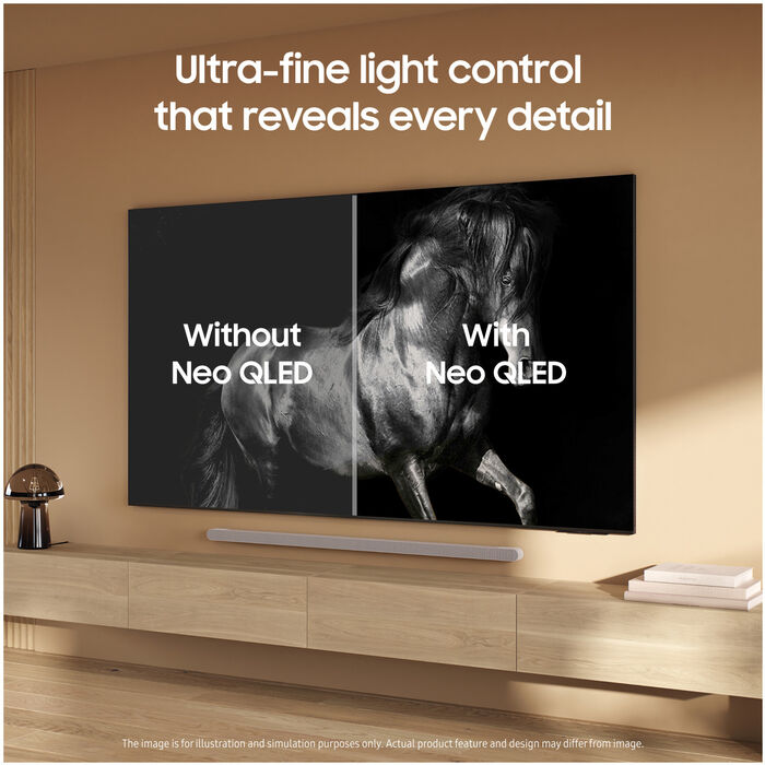 Samsung 55" QN77F MiniLED NeoQLED sjónvarp (2025)