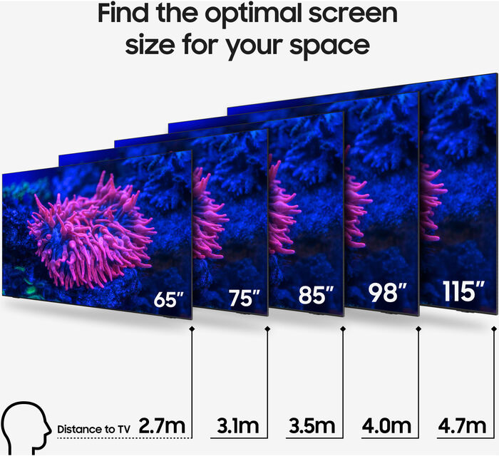 Samsung 55" QN77F MiniLED NeoQLED sjónvarp (2025)