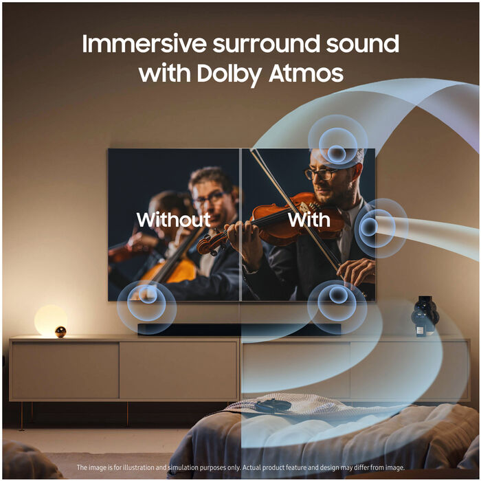 Samsung 55" QN80F MiniLED NeoQLED sjónvarp (2025)