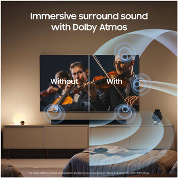 Samsung 55" QN80F MiniLED NeoQLED sjónvarp (2025)