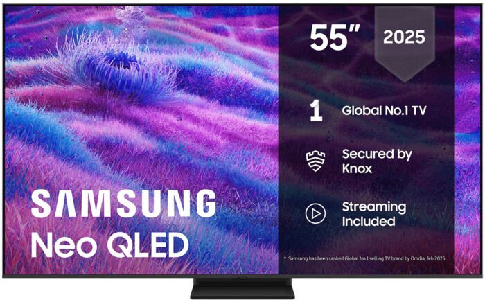Samsung 55" QN80F MiniLED NeoQLED sjónvarp (2025)