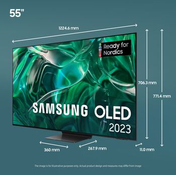 Samsung 55" S95C QD-OLED sjónvarp (2023) 