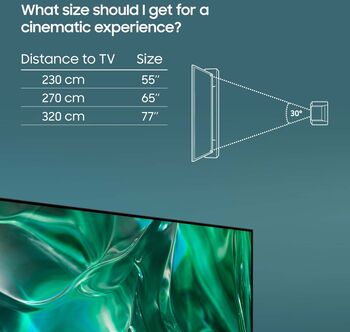 Samsung 55" S95C QD-OLED sjónvarp (2023) 