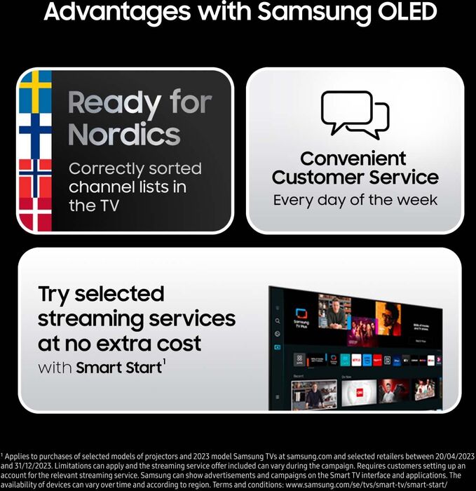 Samsung 55" S95C QD-OLED sjónvarp (2023)