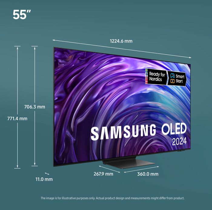 Samsung 55" S95D OLED sjónvarp (2024)