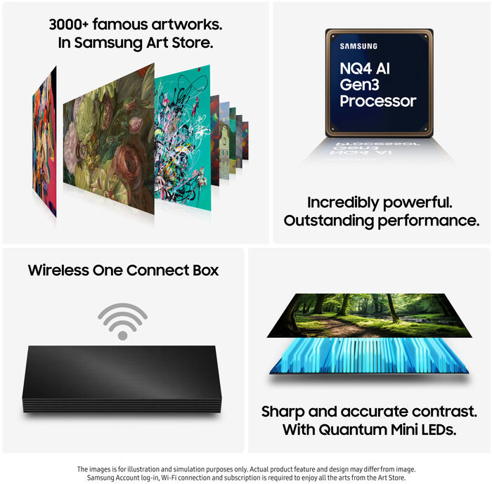 Samsung 65" The Frame Pro sjónvarp (2025)