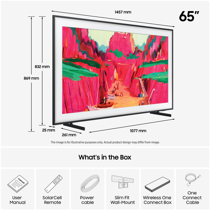 Samsung 65" The Frame Pro sjónvarp (2025)