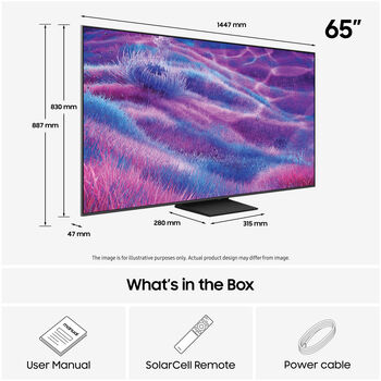 Samsung 65" QN80F MiniLED NeoQLED sjónvarp (2025)
