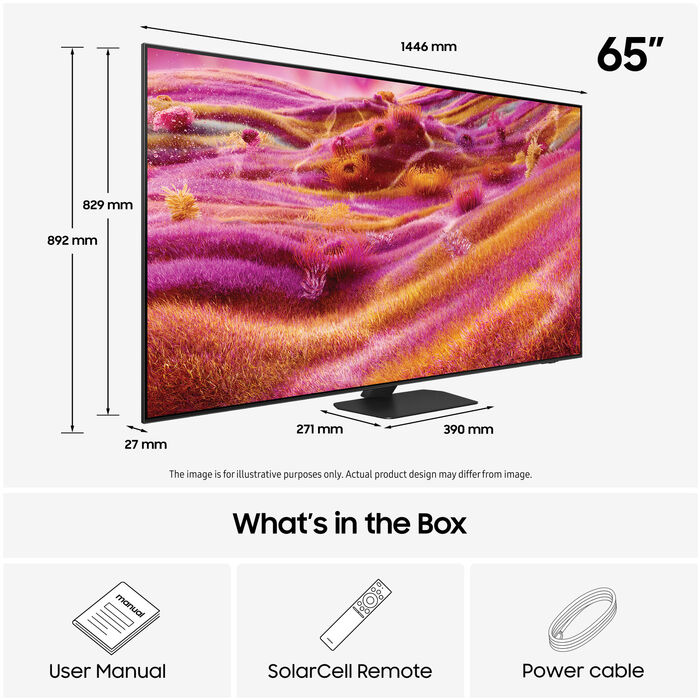 Samsung 65" QN90F MiniLED sjónvarp (2025)