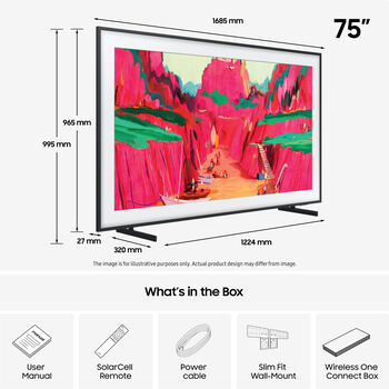 Samsung 75" The Frame Pro sjónvarp (2025)