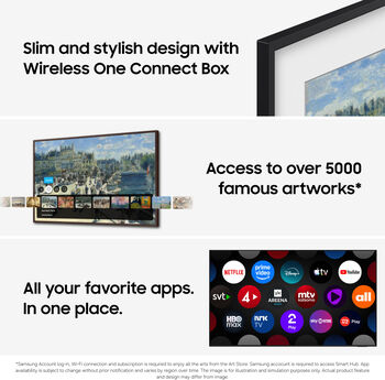 Samsung 75" The Frame Pro snjallsjónvarp (2026)
