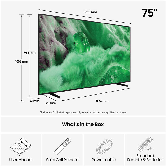 Samsung 75" Q7F3 QLED sjónvarp (2025)